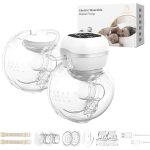 Tire - lait electrique, tire - lait portatif mains libres, faible bruit, niveau 9 3 modes, avec ecran ...