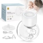 Tire lait main libre portable, tire - lait electrique, extracteur de lait rechargeable, 3 modes, 9 niveaux, ...