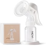 Tire lait manuel, flange 20mm, sans bpa, recueil du lait maternel facile pour l'allaitement