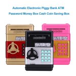 Tirelire electronique et distributeur de banque avec mot de passe, coffre - fort pour pièces de monnaie ... Tirelire electronique et distributeur de banque avec mot de passe, coffre - fort pour pièces de monnaie ...