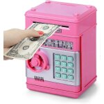 Tirelire pour filles de 3 à 12 ans, coffre - fort avec mot de passe pour filles, tirelire électronique ... Tirelire pour filles de 3 à 12 ans, coffre - fort avec mot de passe pour filles, tirelire électronique ...