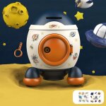 Tirelire a fuse crative avec cl, coffre - fort pour pices de monnaie, jouets pour enfants, cadeaux ...