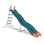 Toboggan - aleo by trigano - pyrou - 3, 32 m - bleu - pour enfants de 3 a 12 ans