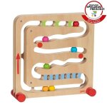 Toboggan � boules en bois goki � jeu d'eveil prim� 2021