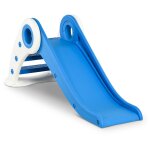 Toboggan enfant pliable 3 a 6 ans usage int�rieur ext�rieur dim. 120l x 50l x 56h cm hdpe bleu