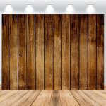 Toile de fond en bois 2. 5x1. 8m, vinyle fond de photographie pour baby shower fte d`anniversaire gteau ...