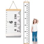Toise de croissance pour bébé, décoration murale pour enfants, toile amovible, 200 x 200 cm Toise de croissance pour bébé, décoration murale pour enfants, toile amovible, 200 x 200 cm