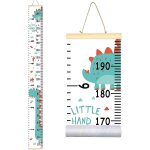 Toise de croissance pour enfants, règle murale, cadre en bois, toile, amovible, pour garçons et filles, ... Toise de croissance pour enfants, règle murale, cadre en bois, toile, amovible, pour garçons et filles, ...