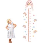Toise murale enfant r�gle hauteur murale diagramme taille enfants diagramme de croissance de b�b� autocollant ...