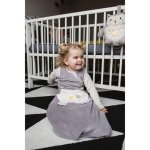 Tommee tippee gigoteuse - 18 a 36 mois - tissu leger printemps ete - pieds dedans - motif ollie la chouette ...