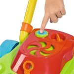 Tondeuse a bulles de savon 2 - en - 1 pour enfants - simba bubble fun - effet sonore - blanc