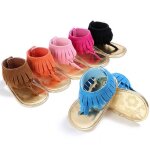 Tongs antidérapantes pour bébés filles de 0 a 18 mois, chaussures d'été a franges pour bébés de 0 a 18 ... Tongs antidérapantes pour bébés filles de 0 a 18 mois, chaussures d'été a franges pour bébés de 0 a 18 ...