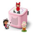 Tonies toniebox 2 pack boite  histoire pour enfant 1  9 ans, robuste & facile  utiliser, gabby, rose ...