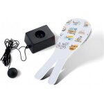 Topkari - jokari classique en bois summer - jeu de raquettes avec socle, balle, elastique - sport de ...