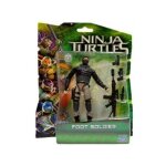 Tortue ninja : foot soldier avec accessoires - figurine de 12 cm Tortue ninja : foot soldier avec accessoires - figurine de 12 cm