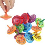 Toupies en bois, 30 pièces toupies jouets pour enfants (couleur aléatoire), mini spinning top gyroscopes ... Toupies en bois, 30 pièces toupies jouets pour enfants (couleur aléatoire), mini spinning top gyroscopes ...