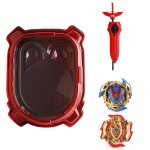 Toupie epaissie a double couche, disque de combat, arne, jouet