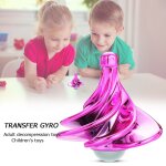 Toupie gyro pour enfant, jouet anti - stress et anti - vent, accessoire d'apprentissage préscolaire Toupie gyro pour enfant, jouet anti - stress et anti - vent, accessoire d'apprentissage préscolaire