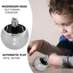 Toupie gyroscope en métal pour enfants, jouets educatifs, se retourne dessus, automatique, bascule, cadeaux, ... Toupie gyroscope en métal pour enfants, jouets educatifs, se retourne dessus, automatique, bascule, cadeaux, ...