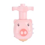 Toupie rotative lumineuse avec lumi�re clignotante, jouet avec figurines d'animaux, mod�le de lanceur, ...