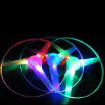 Toupie volante lumineuse pour enfants, ovni avec poignée lumineuse led, jeu de plein air, nouveauté, ... Toupie volante lumineuse pour enfants, ovni avec poignée lumineuse led, jeu de plein air, nouveauté, ...