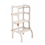 Tour d'apprentissage - table  step'n'sit . light gray / fermoirs dors