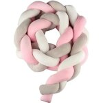Tour de lit 2m bb coussin serpent velours berceau pare - chocs tress bb lit bumper nou tress en ...