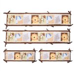 Tour de lit pour bébé, 4 pièces, tour de lit, oreiller, coussin, protection de literie Tour de lit pour bébé, 4 pièces, tour de lit, oreiller, coussin, protection de literie