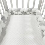 Tour de lit de bébé de pour berceaux garçon et fille, protection de oral et, oreiller tressé noué, décor ... Tour de lit de bébé de pour berceaux garçon et fille, protection de oral et, oreiller tressé noué, décor ...