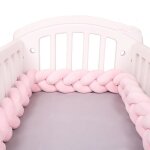 Tour de lit de bb de pour berceaux garon et fille, protection de oral et, oreiller tress nou, dcor ...