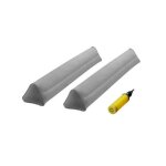 Tour de lit b�b� - vevor - 1205 mm - barri�re de s�curit� gonflable - lot de 2 - avec pompe a main - ...