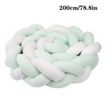 Tour de lit pour berceaux de bb garon et fille, protection de oral et, oreiller tress nou, dcor ...