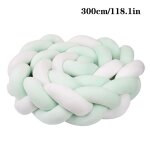 Tour de lit pour berceaux de bébé garçon et fille, protection de oral et, oreiller tressé noué, décor ... Tour de lit pour berceaux de bébé garçon et fille, protection de oral et, oreiller tressé noué, décor ...