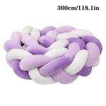 Tour de lit pour berceaux de bb garon et fille, protection de oral et, oreiller tress nou, dcor ...