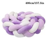 Tour de lit pour berceaux de bébé garçon et fille, protection de oral et, oreiller tressé noué, décor ... Tour de lit pour berceaux de bébé garçon et fille, protection de oral et, oreiller tressé noué, décor ...