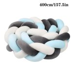 Tour de lit pour berceaux de bb garon et fille, protection de oral et, oreiller tress nou, dcor ...