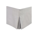 Tour de lit - gris 160 x 200 cm gris