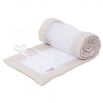Tour de lit mesh royal cododo original beige / dor