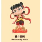 Toy popmart nezha ii - bo�te ennemi de la s�rie des contraintes naturelles, kit de garage, ornement de ...
