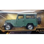 Toyota fj 40 vert pâle - hard top blanc 1974 1 / 24 motormax - motormax Toyota fj 40 vert pâle - hard top blanc 1974 1 / 24 motormax - motormax