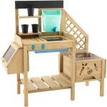 Tp toys table de rempotage de luxe en bois