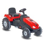 Tracteurs a pdales ac big wheel rouge