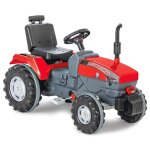 Tracteurs a pdales power drag rouge