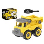 Tracteur pelleteuse coulissante en plastique 066b, modle de bulldozer a benne basculante, vhicule d'ingnier ...