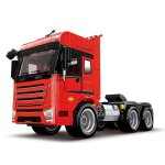 Tracteur semi - remorque modle blocs de construction en briques, jouets pour enfants, vhicule d'ingnierie ...