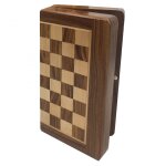 Traditionnel echiquier pliant 25cm roi 44mm