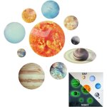 Trahoo - 10planètes système solaire stickers muraux kit lumineux la décoration murale, autocollants lumineux ... Trahoo - 10planètes système solaire stickers muraux kit lumineux la décoration murale, autocollants lumineux ...