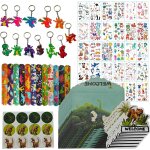 Trahoo - 80 pices carte invitation kit, cratif invitation d'anniversaire avec enveloppes, autocollants, ...