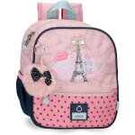 Trahoo - bonjour preschool sac a dos adaptable sur trolley rose 23x25x10 cm polyester 5. 75l