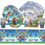 Trahoo - ensemble de vaisselle jetable pour anniversaire d'enfant - 41 pices - dcoration d'anniversaire ...